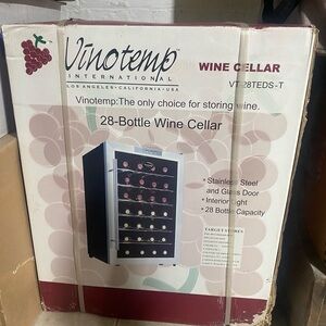 28 bottle wine cellar or wine cooler
